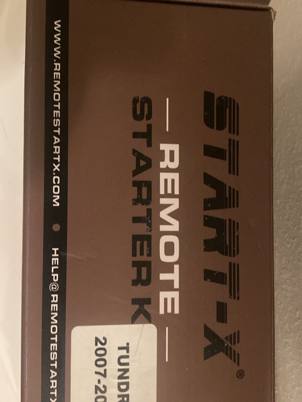 Starter-X Remote Starter Kit in Brown